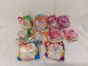lot 3007 image: Lot of 10 Mcdonalds Happy Meal Toys - 1994 Anamaniacs Toys and 2014 My Little Pony Toys