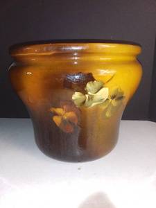lot 3505 image: Weller Pottery Painted Jardiniere