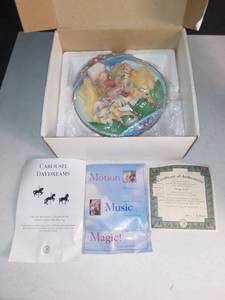 lot 3509 image: Bradford Exchange Carousel Daydreams Collector Plate. Swept Away