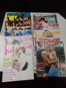 lot 3522 image: Lot of 1990s Interview Magazines