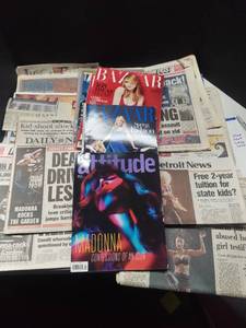 lot 3524 image: Lot of Madonna Ephemera
