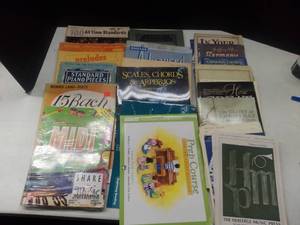 lot 3538 image: Lot of Sheet Music