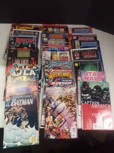lot 3541 image: Large Lot of Various Comics. Justice League Batman Spider-Man