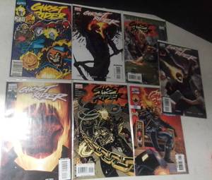 lot 3543 image: Lot of 7 Ghost Rider Comics