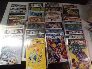 lot 3546 image: Large Lot of Wolverine Comics