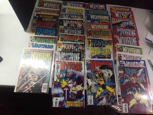 lot 3547 image: Huge Lot of Wolverine Comics