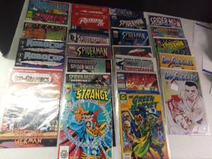 lot 3549 image: Large Lot of Various Comics. Green Hornet Dr. Giggles Spider-Man
