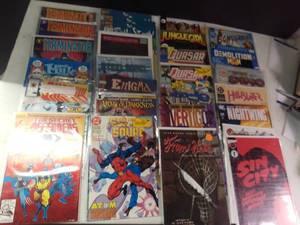lot 3550 image: Large Lot of Various Comics. Terminator Suicide Squad Quasar