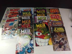 lot 3554 image: Lot of Various Comics. G.I. Joe Star Wars The Mask