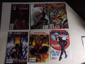 lot 1006 image: Lot of 6 Spiderman Comics