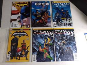 lot 1008 image: Lot of 6 Batman Comics