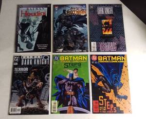 lot 1009 image: Lot of 6 Batman Comics