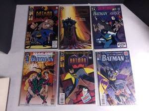 lot 1011 image: Lot of 6 Batman Comics