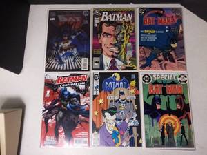 lot 1012 image: Lot of 6 Batman Comics