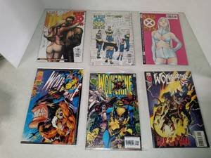 lot 1023 image: Lot Of 6 Assorted Marvel Comic Books