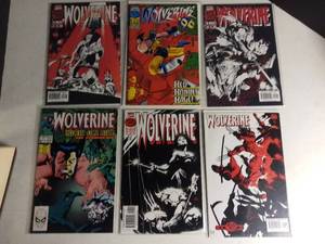 lot 1037 image: Lot of 6 Wolverine Comics