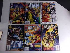 lot 1038 image: Lot of 6 Wolverine Comics