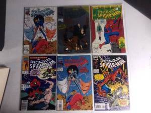 lot 1043 image: Lot of 6 Spider-man Comics
