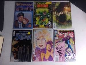 lot 1064 image: Lot of 6 Various Comics. Green Lantern Walking Dead Hineymooners