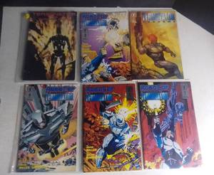 lot 1073 image: Lot of 6 Robocop Terminator Comics