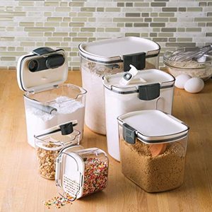 lot 13401 image: Progressive International Prepworks ProKeeper 6 Piece Storage Container Set Retail $118.99