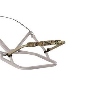 lot 13446 image: Summit SU85252 Large Adjustable Hunting Shooting Treestand Gun Rest Rail w Pad Retail $42.39