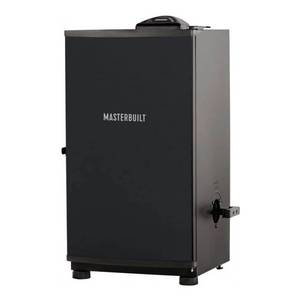 lot 13455 image: Masterbuilt Outdoor Barbecue 30 Digital Electric BBQ Meat Smoker Grill, Black Retail $299.99 READ