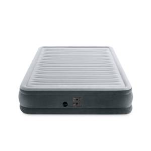 lot 13462 image: Intex Dura Beam Plus Series Mid Rise Airbed Mattress with Built In Pump, Queen Retail $79.99