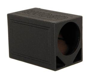 lot 13475 image: Q Power QBOMB12TB Single 12 Triangle Ported Car Audio Subwoofer Box Enclosure Retail $199.99