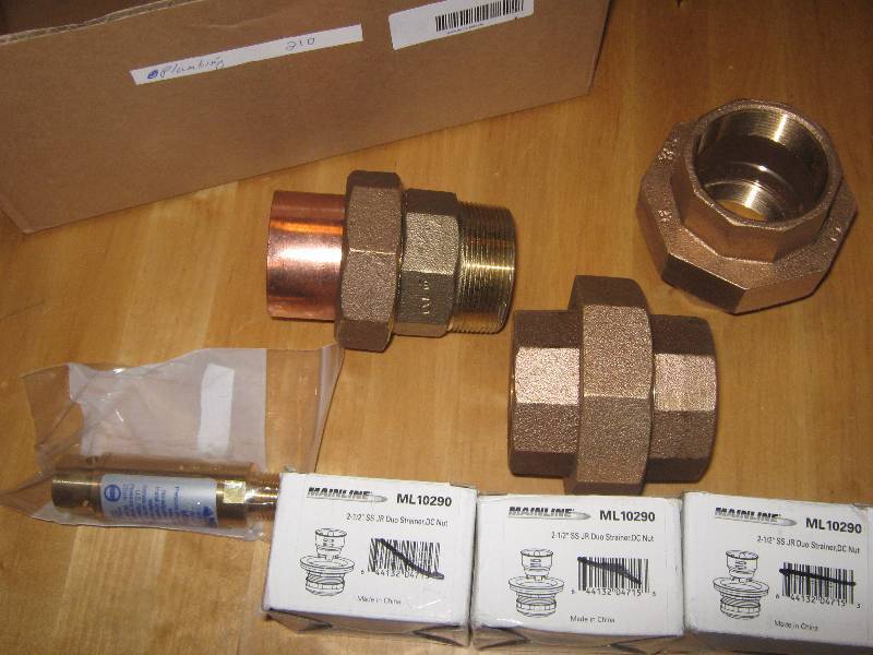 lot 3019 image: resale plumbing parts lot pipe fittings and more