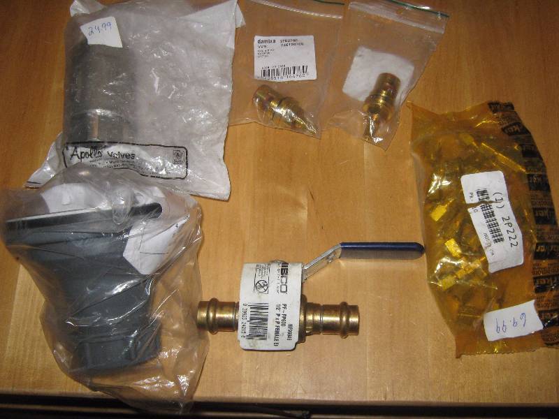 lot 3022 image: resale plumbing lot stems, valve and more