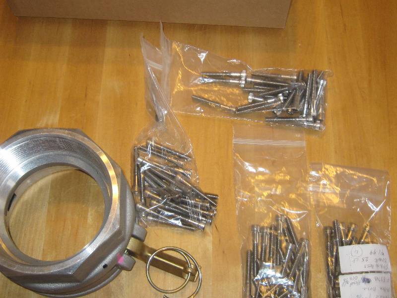 lot 3025 image: stainless steel aluminum hardware lot