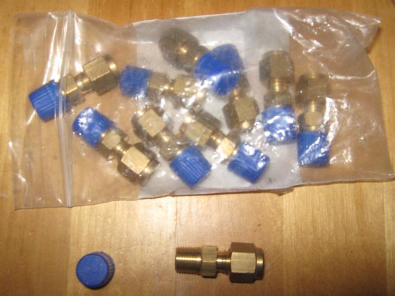 lot 3034 image: Tempo Compression Fitting 10 ct. bag