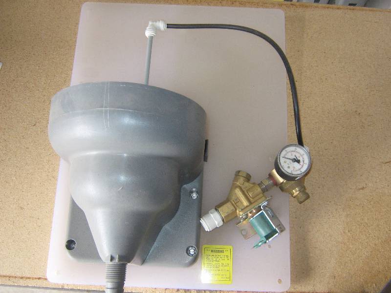 lot 3118 image: Gravity Feed w solenoid blending bowl