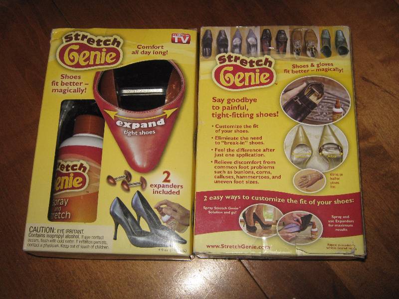 lot 3136 image: 2 ct. lot As seen on TV Stretch Genie, shoe stretching system