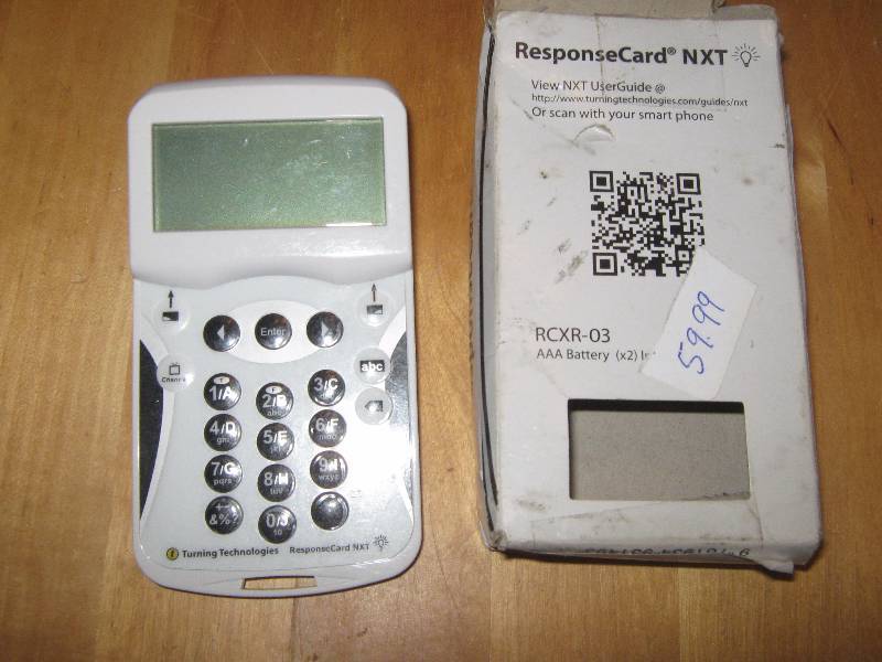 lot 3190 image: NXT response Card RCXR-03