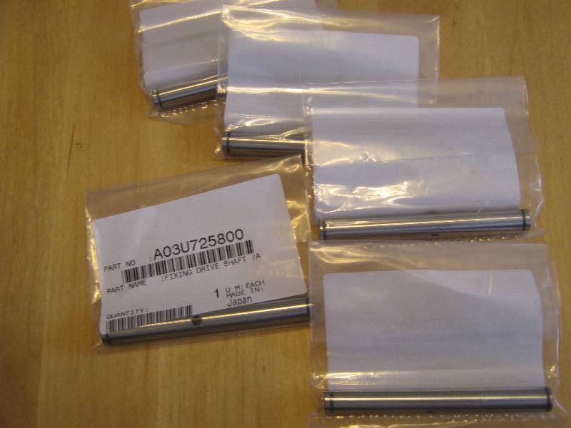 lot 3200 image: 5 ct. lot Konica Milnolta Fuser Drive Shaft AO3U725800