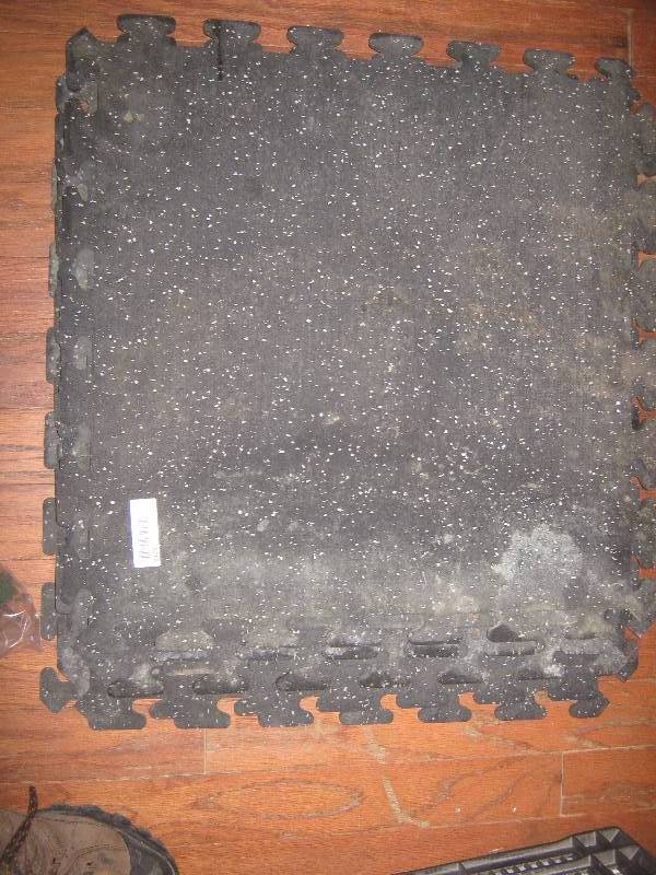 lot 3218 image: 6 count interlocking anti-fatigue mats 2 x 2 each
