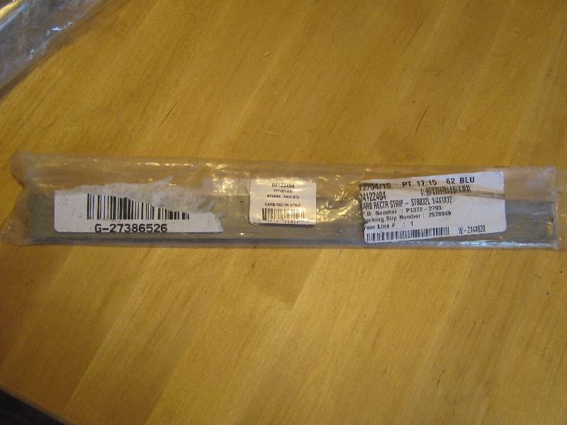 lot 3224 image: carb rector strip 04122404 over 200.00 resale value