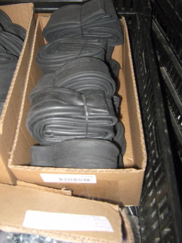 lot 3259 image: 13 count lot bontrager 26 x 1.75 x 2.125 bike tire inner tube