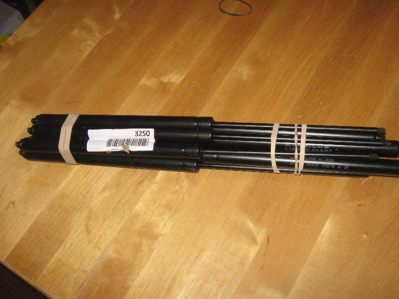 lot 3250 image: 10 count lot stabilus lift o matic gas shocks 28219600400n 00616