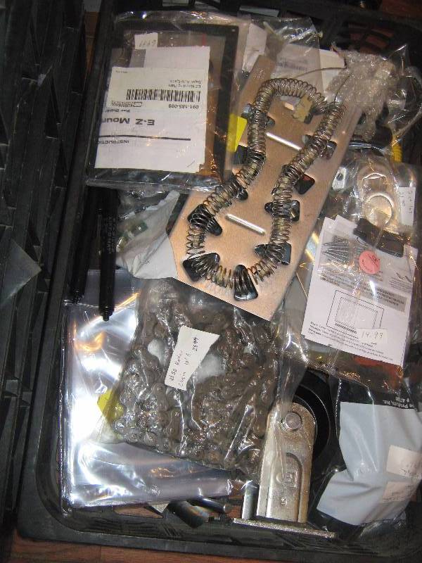 lot 3256 image: large box general merchandise over 200.00 in resale value (crate not included)