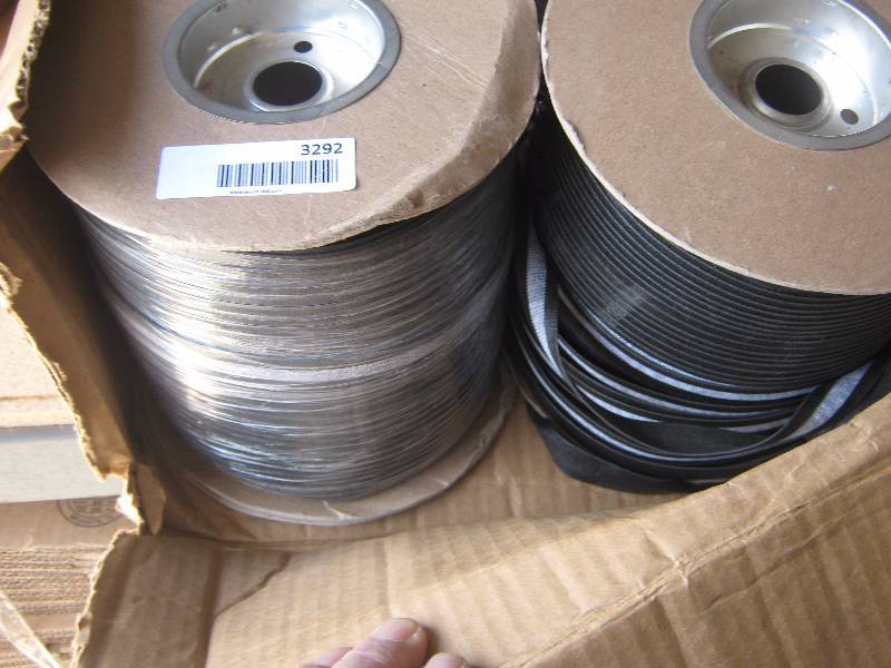 lot 3293 image: 2 rolls acrylic binding used in upholstery for automotive and marine 200 yard per roll