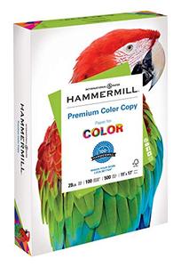 lot 6276 image: Hammermill Printer Paper, Premium Color 28 lb Copy Paper, 11 x 17 - 1 Ream (500 Sheets)&nbsp