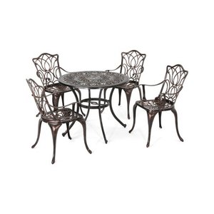lot 6279 image: Tucson Outdoor Chairs (Set of 2) by Christopher Knight Home