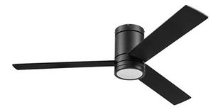 lot 6154 image: 52 Matte Black Ceiling Fan