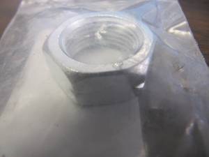 lot 4093 image: NEW Jam Nut, 1116 Inch-18 LH NF Fine Thread 910-01449
