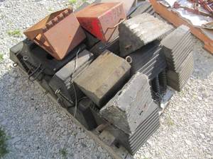 lot 4130 image: Pallet full of Truck Trailer and Vehicles  Wheel Chocks
