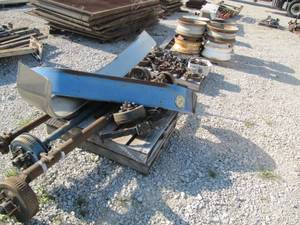 lot 4006 image: 4 Pallets of Utility and Equipment Trailers - AXLES , Brake Drums Hubs , Springs