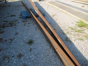 lot 4023 image: 1 LOT 23 6  NEW SECTION OF RAILROAD IRON Your Buying 1 23 6 Section